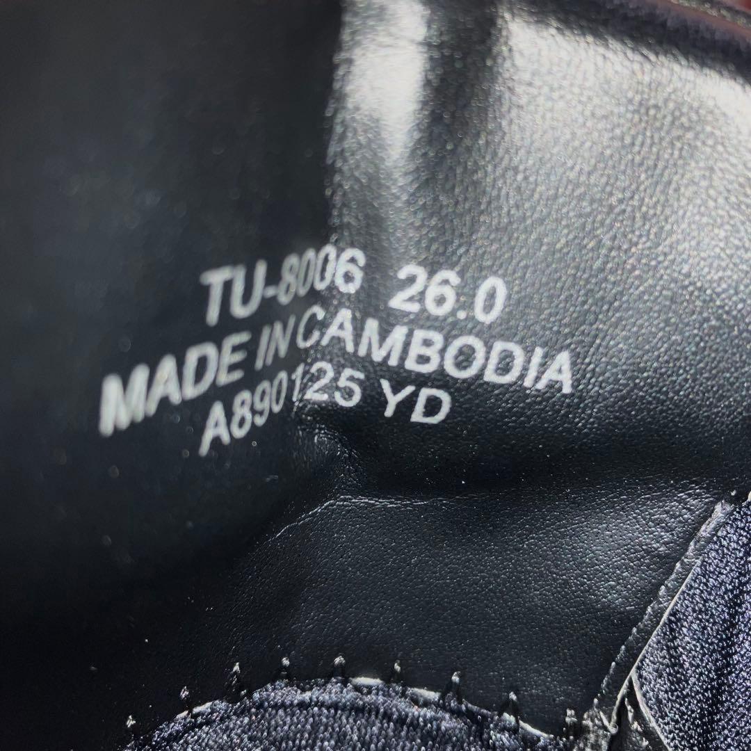 未使用級　テクシーリュクス　ビジネスシューズ　ブラック　アシックス　2208