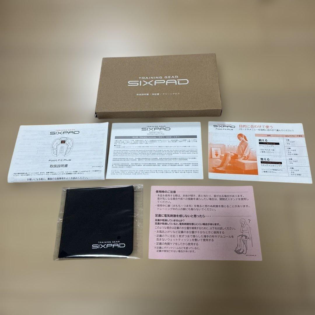 シックスパッド【正規品】SIXPAD Foot Fit Plus 新品シート付き