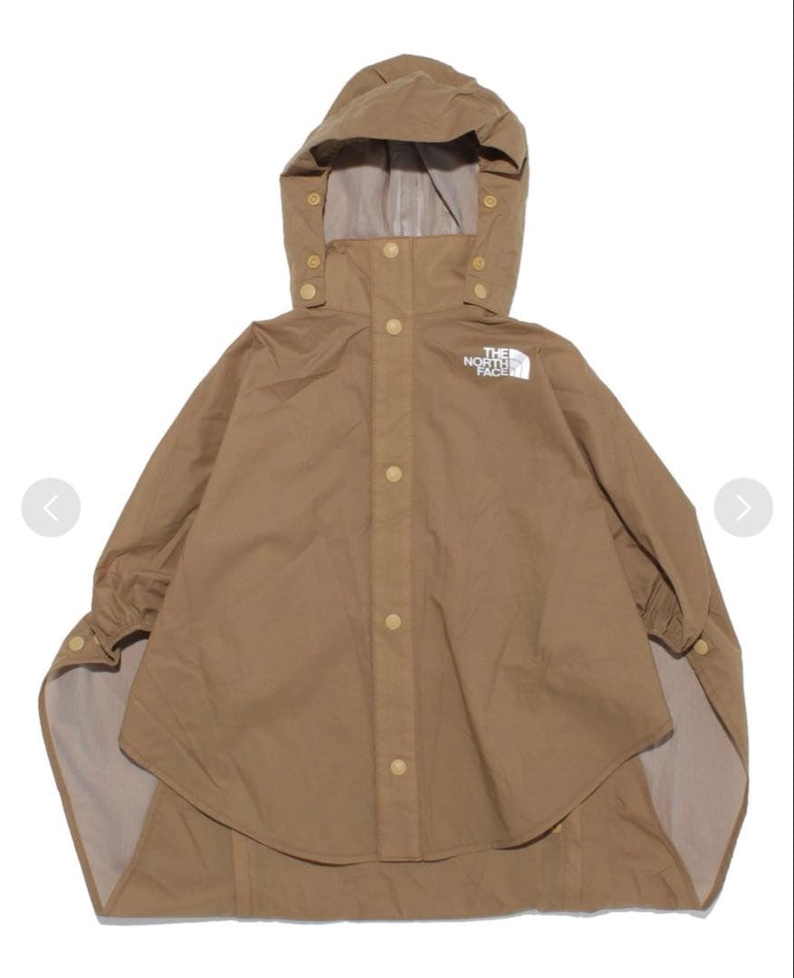 ザ・ノースフェイス　マタニティレインコート（ユーティリティブラウンSM）