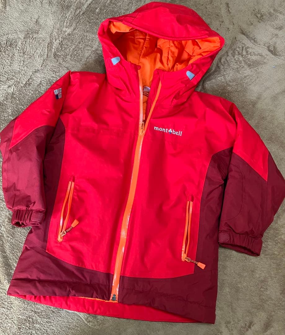 美品　モンベル　スキーウェア　110㎝