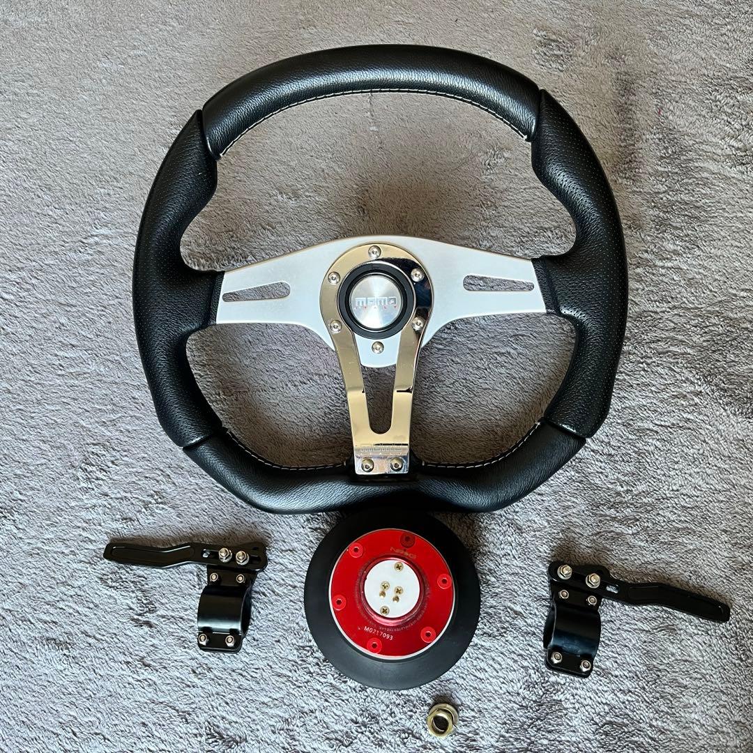 momo ステアリング trek NRG クイックリリース　ncロードスターボス