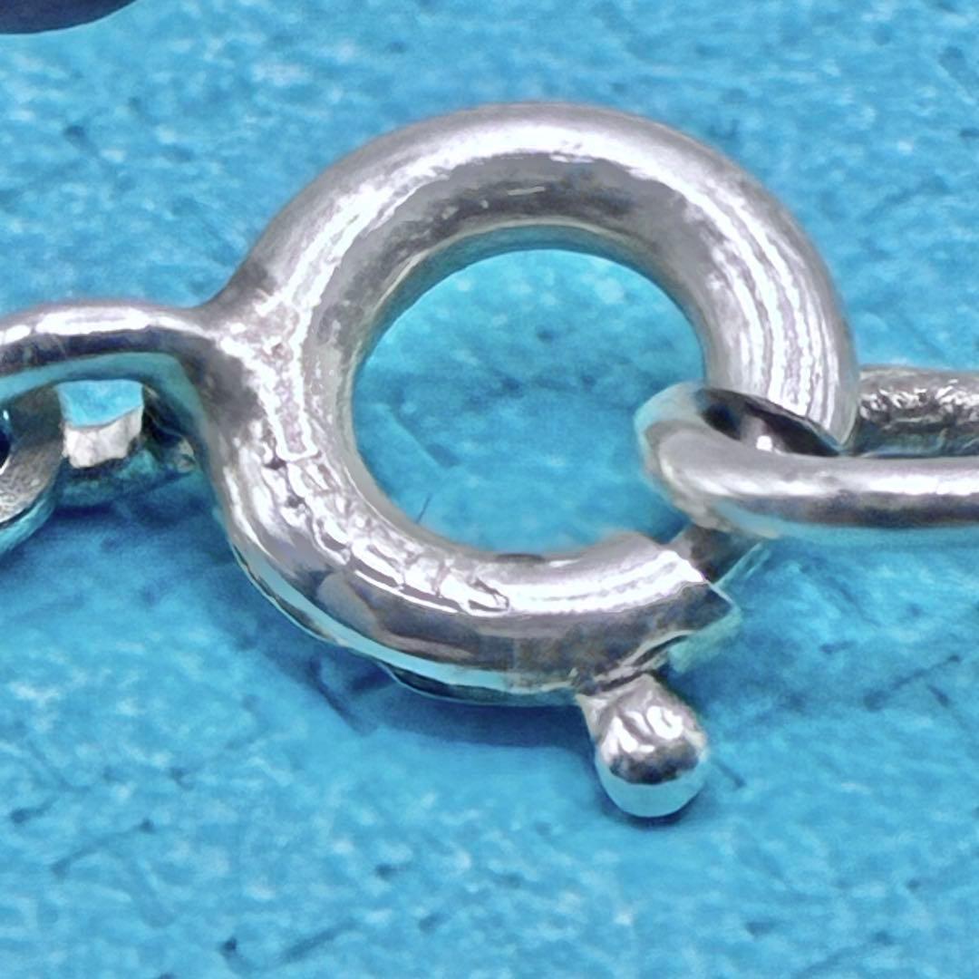 オールドティファニー ホエールテール ネックレス　ロングチェーン　シルバー