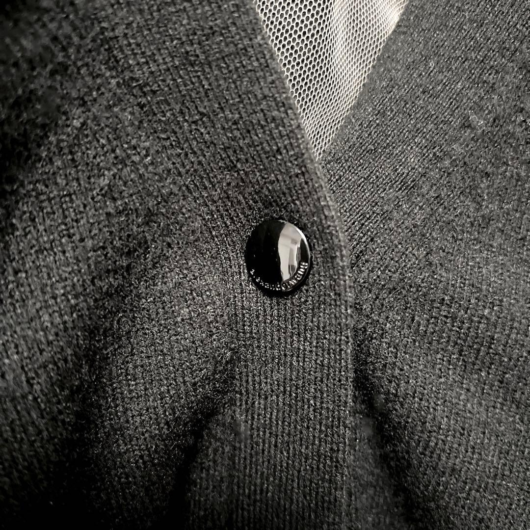 jumkot alexanderwang ショート丈 カーディガンメッシュ