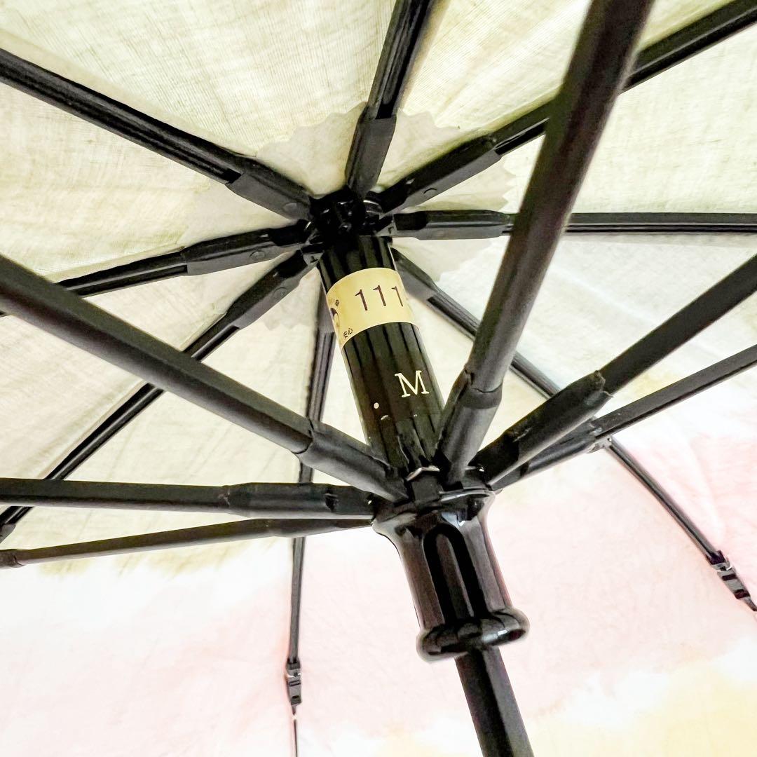 レディース ベンガラ染 晴雨兼用 UVカット 日傘 ２段折りたたみ傘 小宮商店