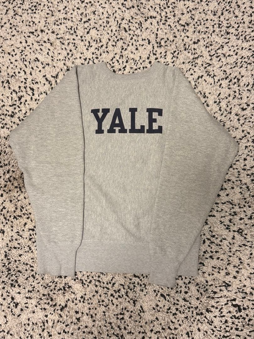 Champion Yaleロゴ クルーネック トレーナー Mサイズ