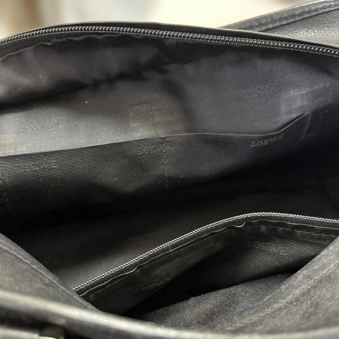 LOEWE DIN AMAZONA ハンドバック　ブラック
