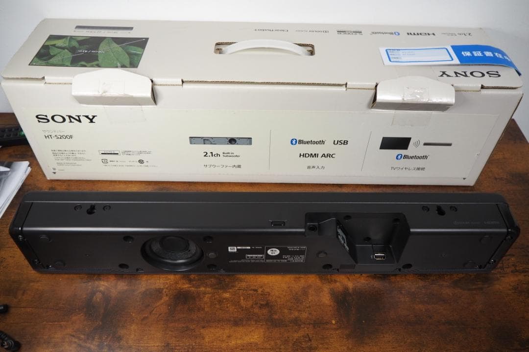 ゆ*か様 【中古良品】SONY コンパクトサウンドバー HT-S200F (18