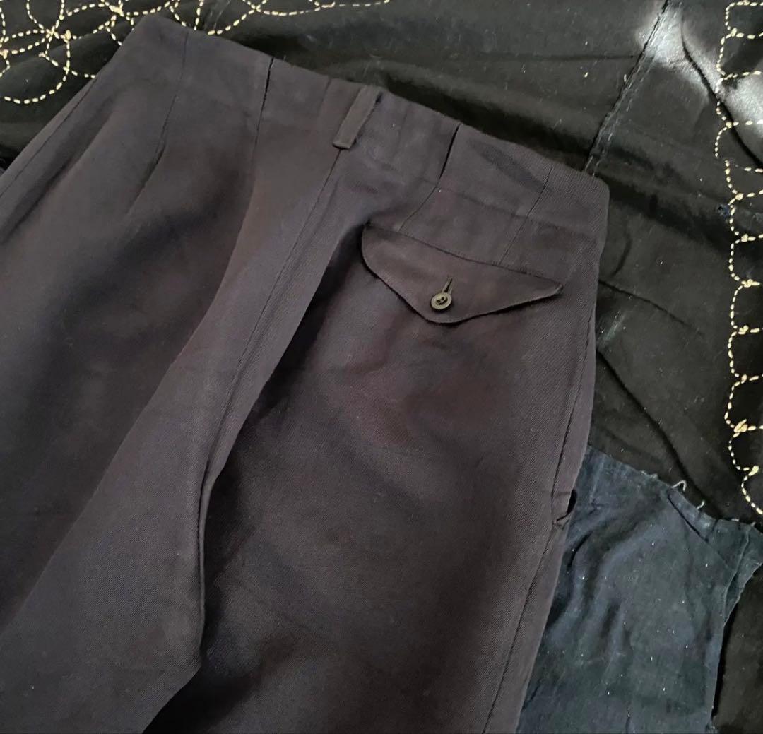 パンツ 1940~50's Sweden army wool trousers
