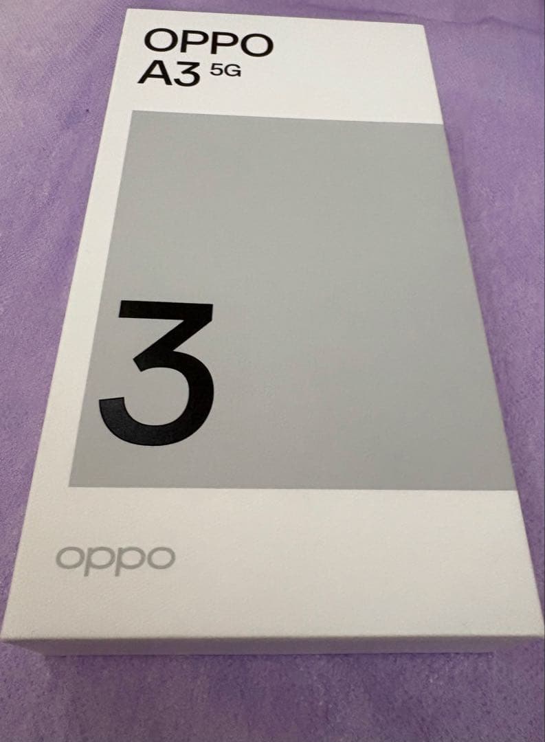 OPPO A3 5G　ブラック