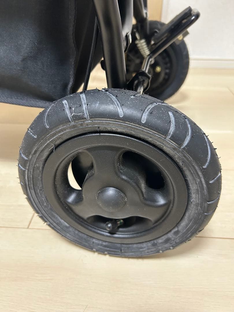 本体AIRBUGGY エアバギードーム3 ラージ アースブラックレイカバー付