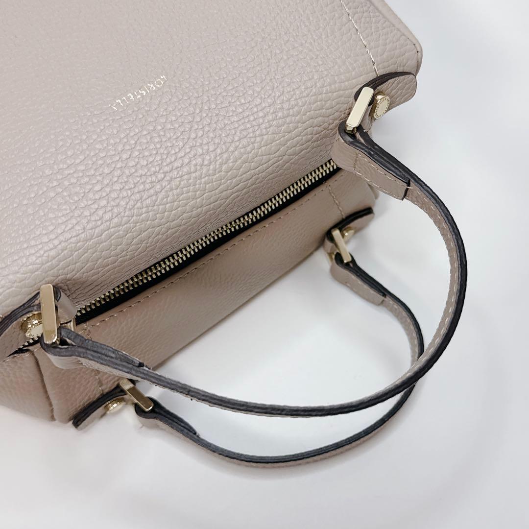 【人気商品】loristella ボストンバッグ　ショルダー　グレー　2way