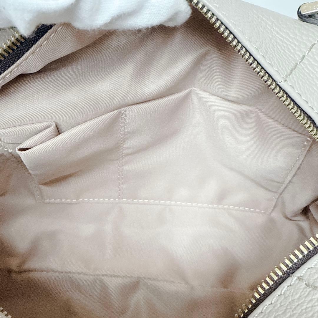 【人気商品】loristella ボストンバッグ　ショルダー　グレー　2way