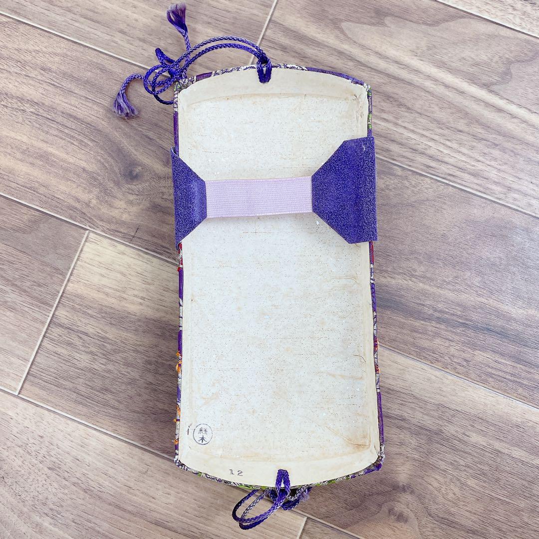 三味線 中棹 紅木 綾杉胴 犬皮 1本溝 和楽器