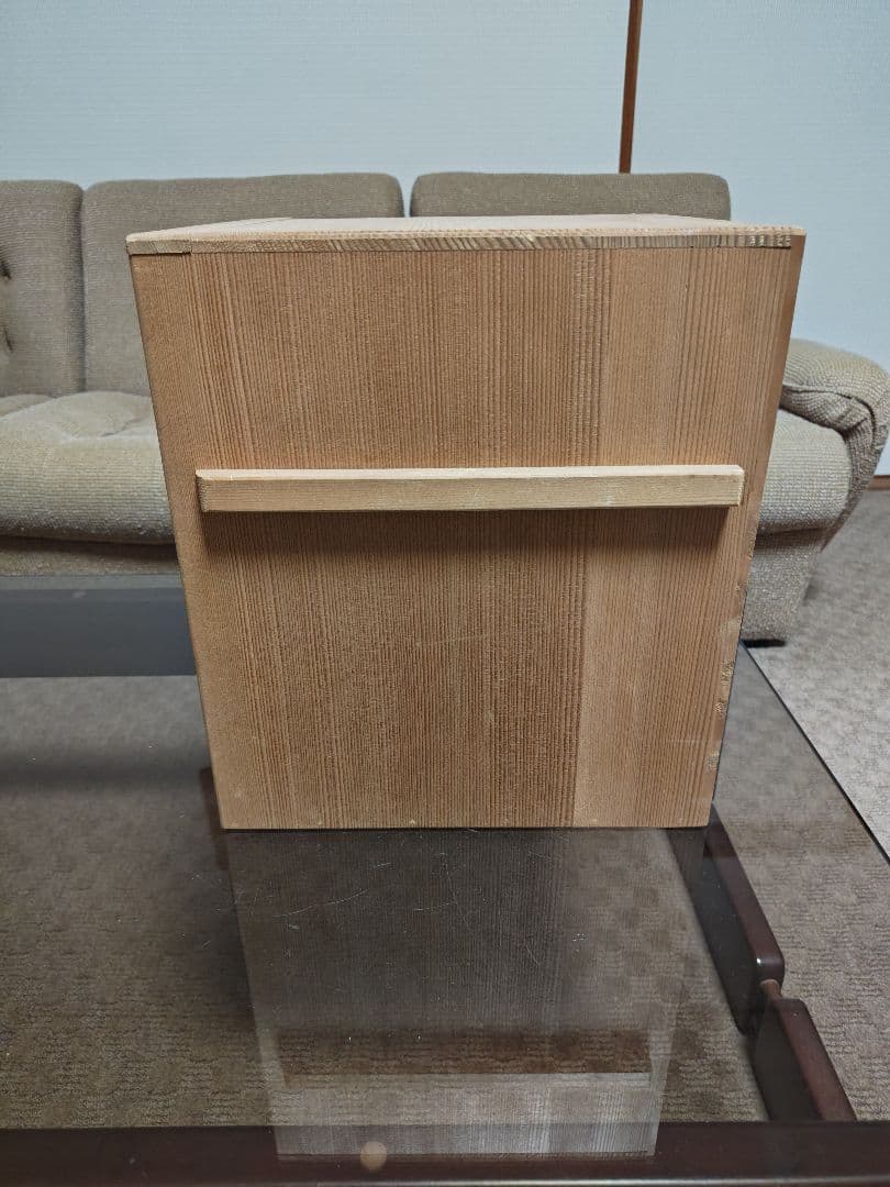 【香川漆器】8寸(24cm)四段角重(後藤塗、天然木くりぬき)