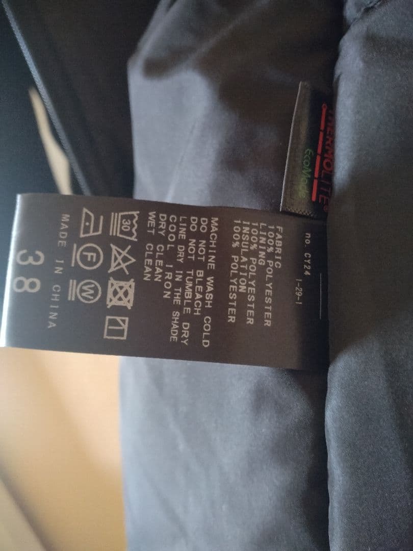 新品♥ウォッシャブル中綿モンスターパーカーブルゾンSLOBE IENA　24AW