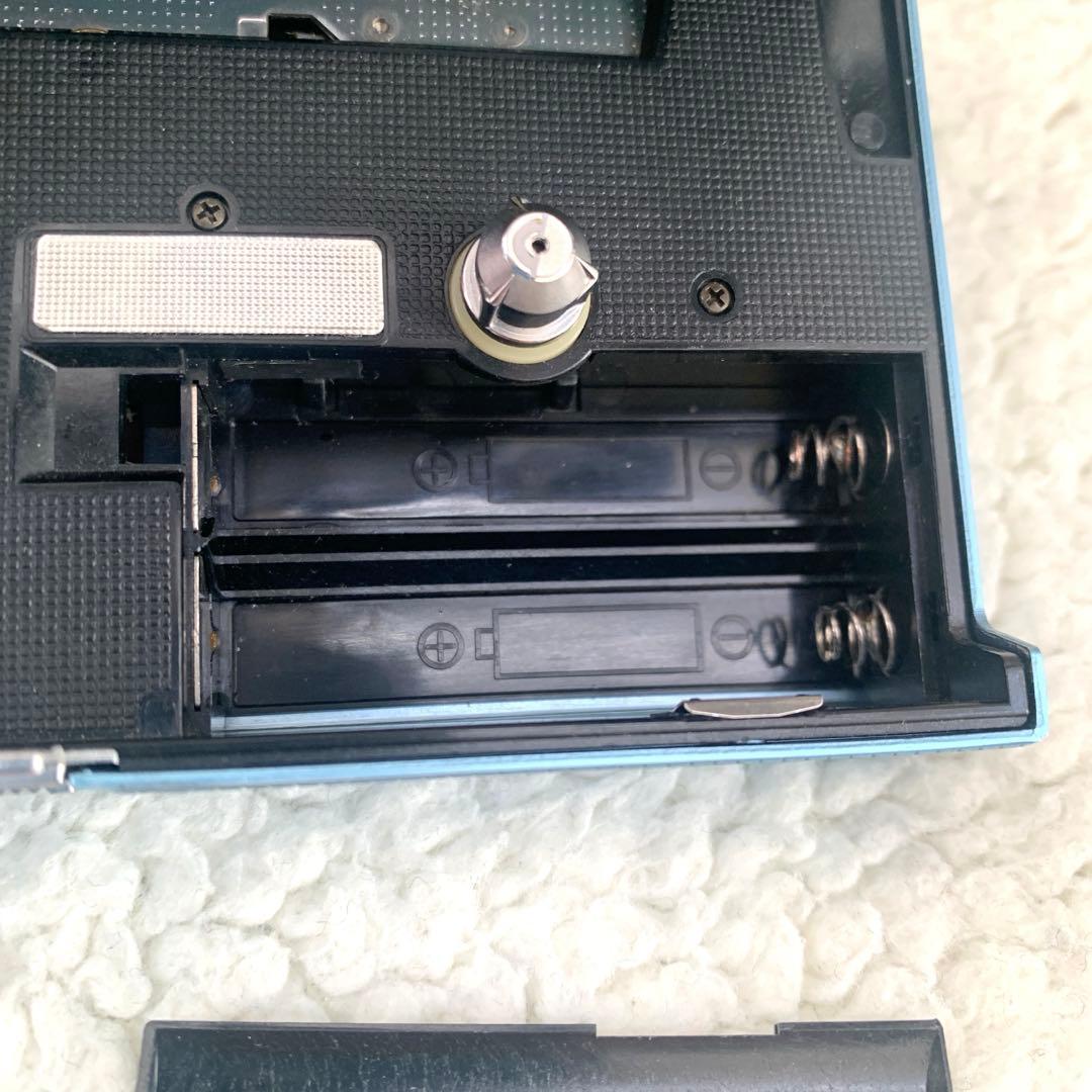 【ジャンク】【希少】SONY Walkman WM-DD ブルー　カセットテープ