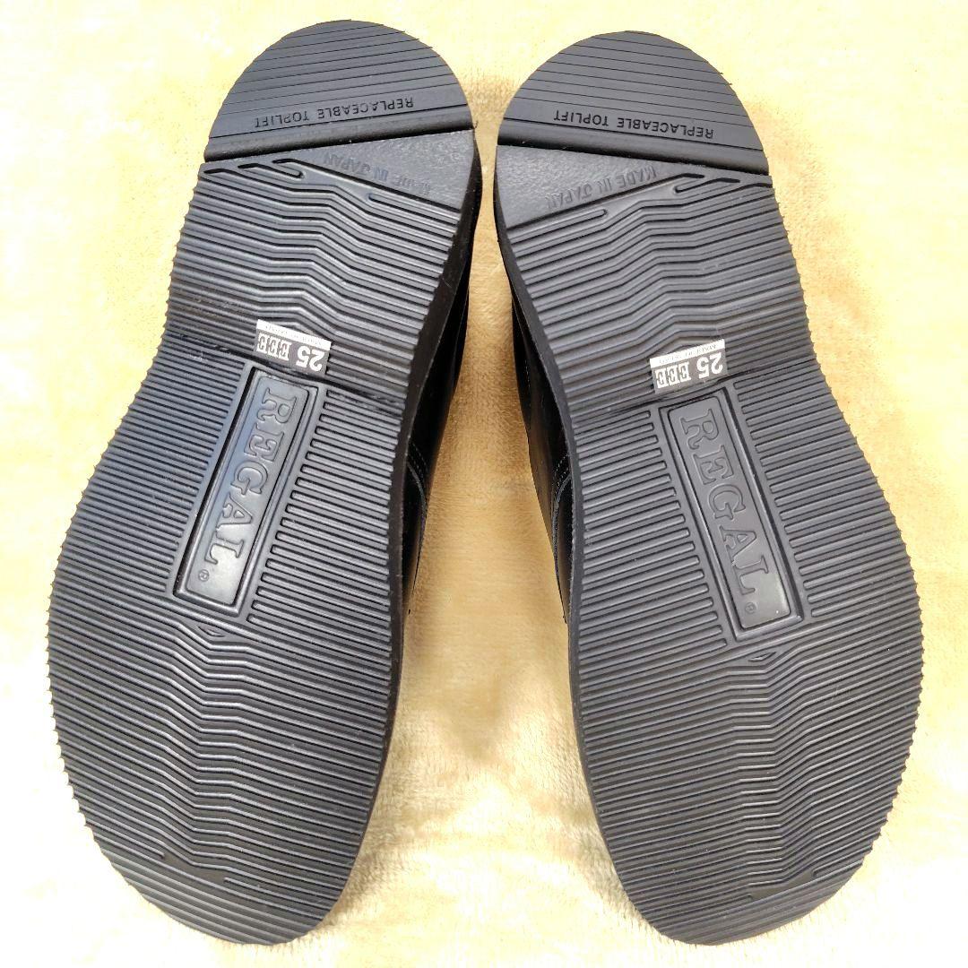 未使用級 リーガル JJ25 ビジネスシューズ モンクストラップ 革靴 レザー