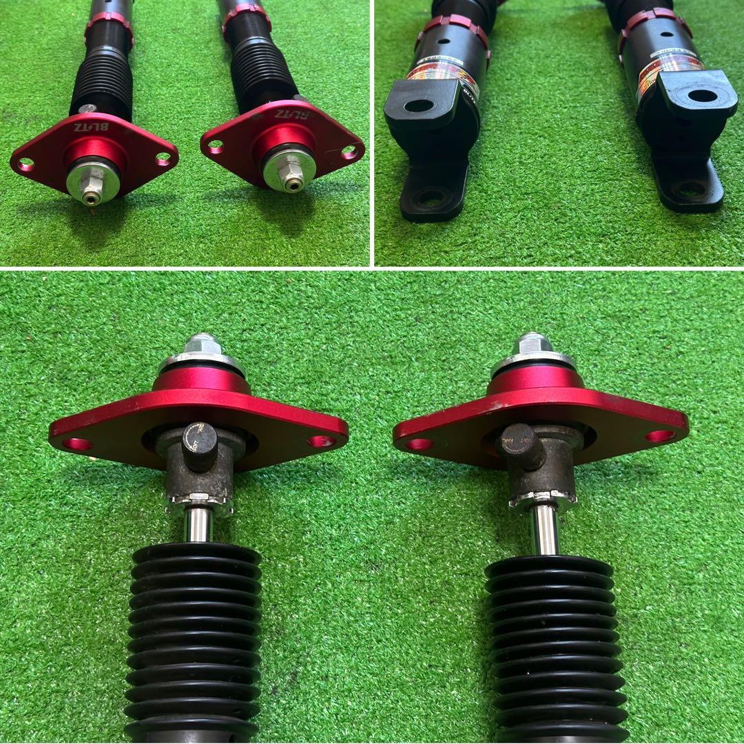 日産エルグランド E51 ブリッツダンパーZZ-R 調整式サスペンション。