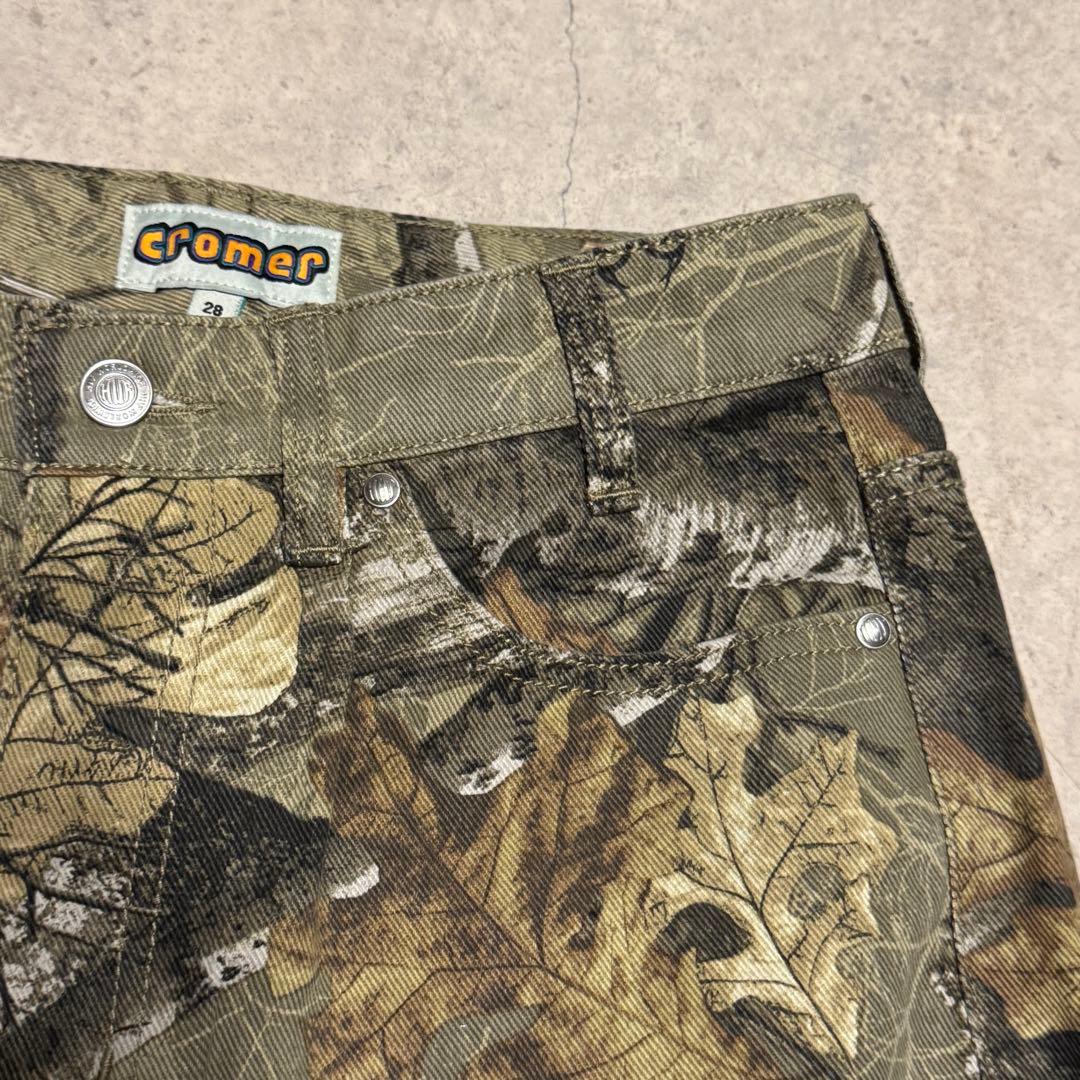 【試着のみ】HUF X REALTREE CROMER PANT 28