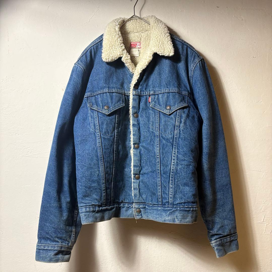 Levi’s　ボアジャケット　デニム　70605　70s　USA製　古着
