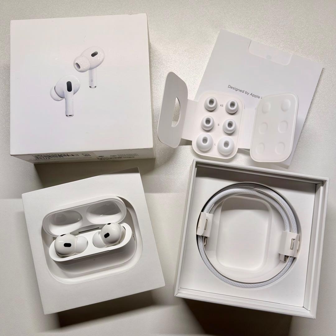 【新品同様】 AirPods Pro 第2世代 USB-C 【限定保証付き】
