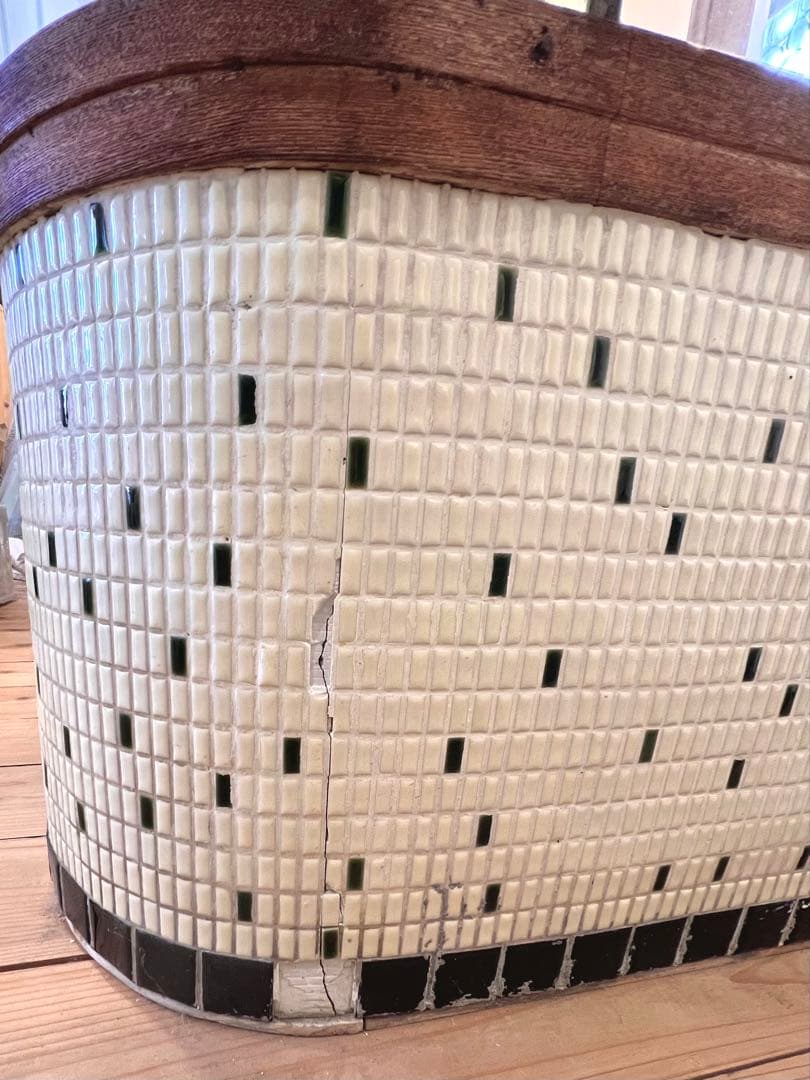 入手困難！L字 カウンター ガラス棚 タイル たばこ屋 昭和レトロ ショーケース