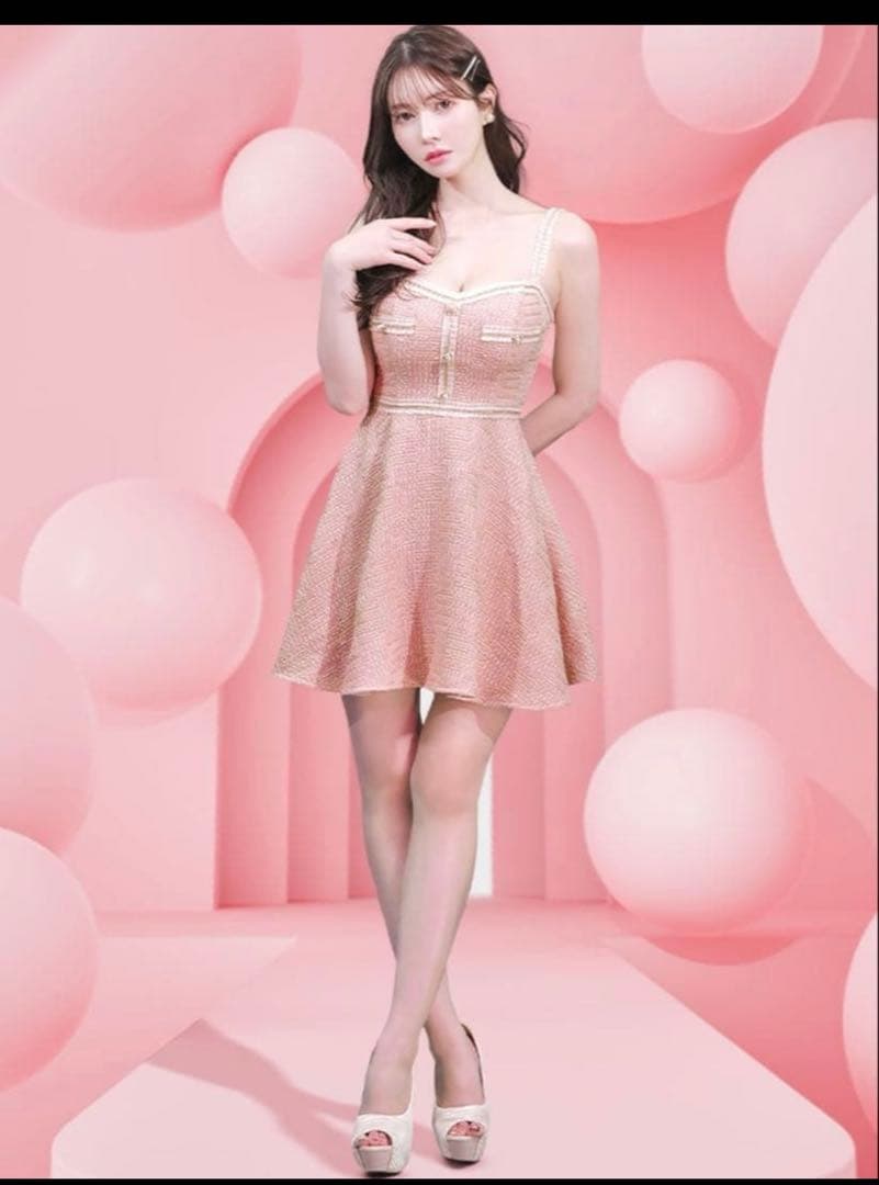 JENNNY フレアキャミソールドレス キャバドレス