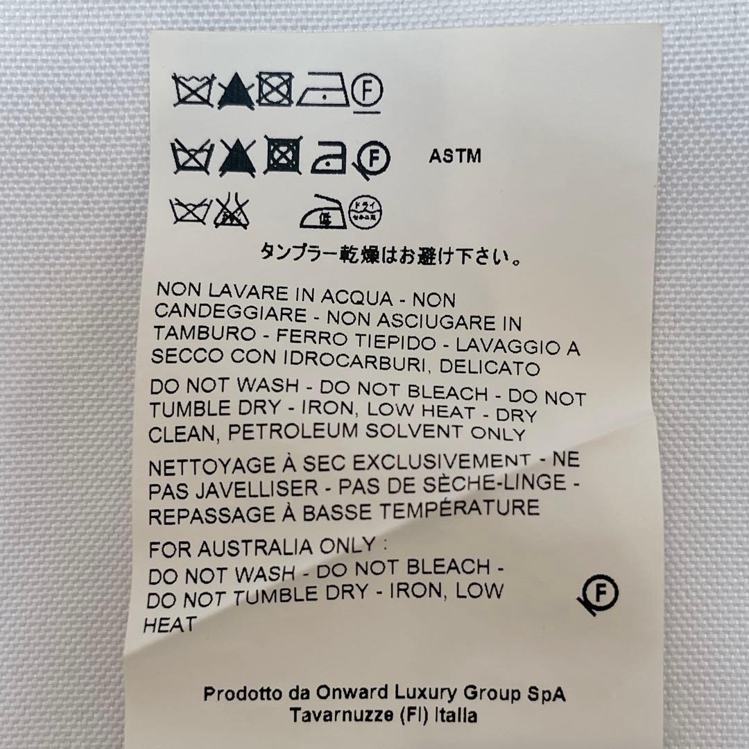 極美品✨ROCHAS ジャガード ノースリーブチュニック シアー リボン 42