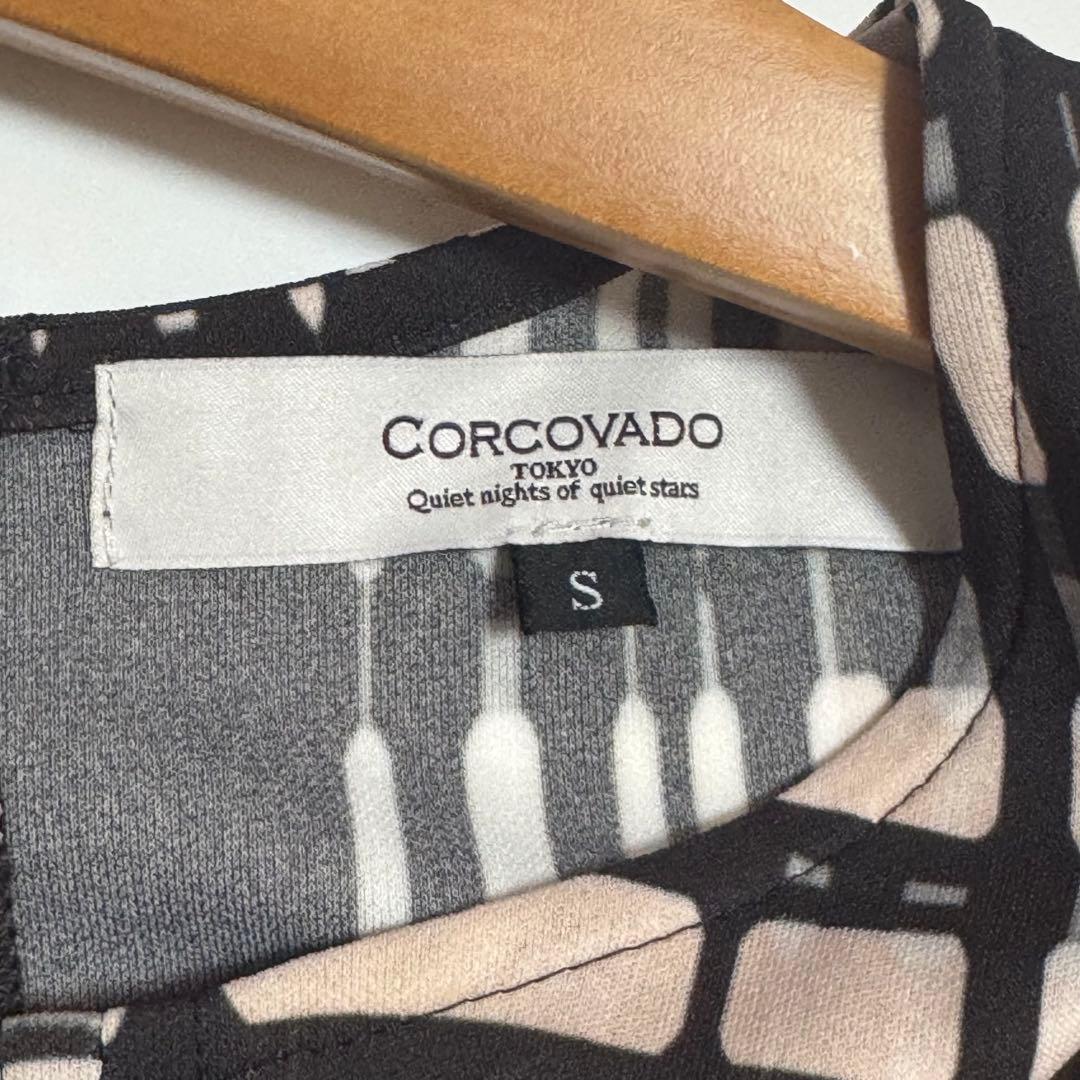 コルコバード　CORCOVADO ワンピース　GETTY プリント ドレス