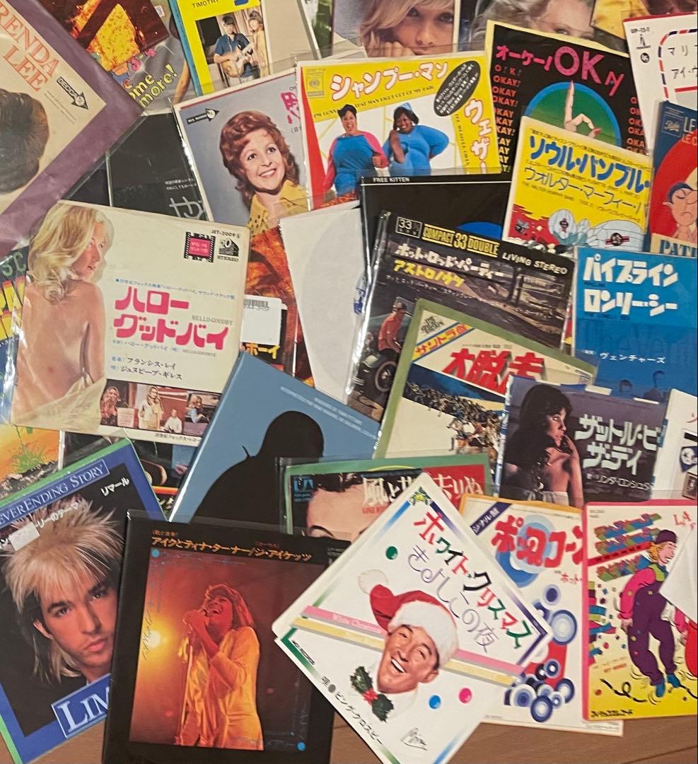 t*i様 断捨離大量まとめ　洋楽7インチEPレコード90枚超え