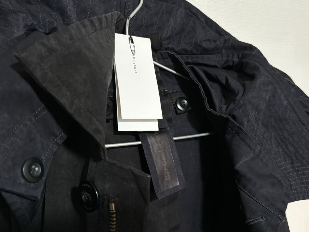 sacai Tenc 20-02315M モッズステンカラードッキングコート