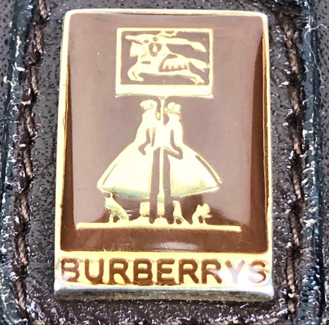 【希少】バーバリー シェルター ノバチェック シャドーホース ショルダ