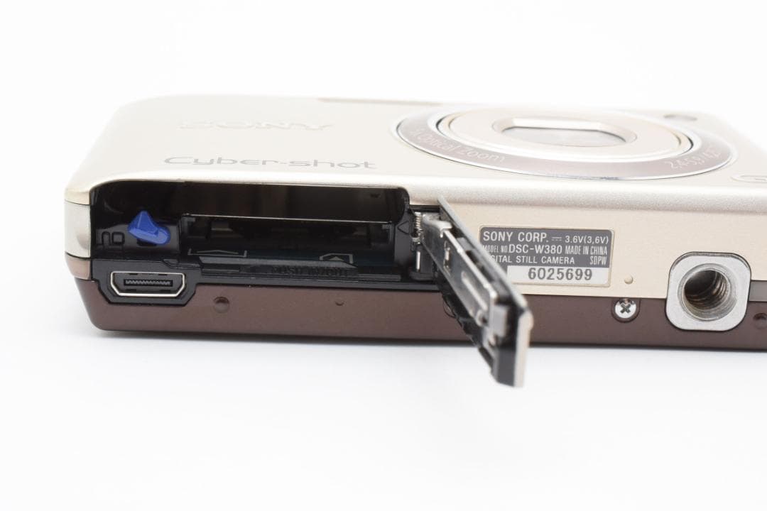 最終値下【動作確認済】SONY サイバーショットDSC-W380 2445949