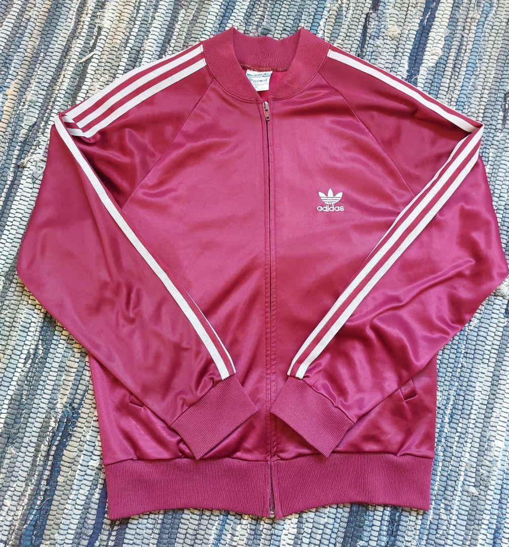 adidas バーガンディ atp M 美品　80年代　好配色　オリジナル