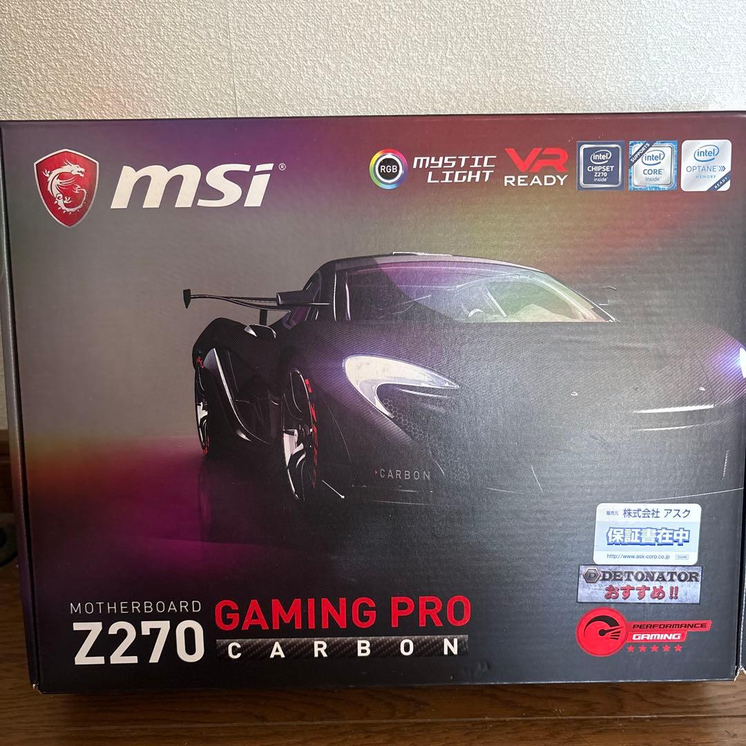 intel corei７-7700k Z270 マザーボード