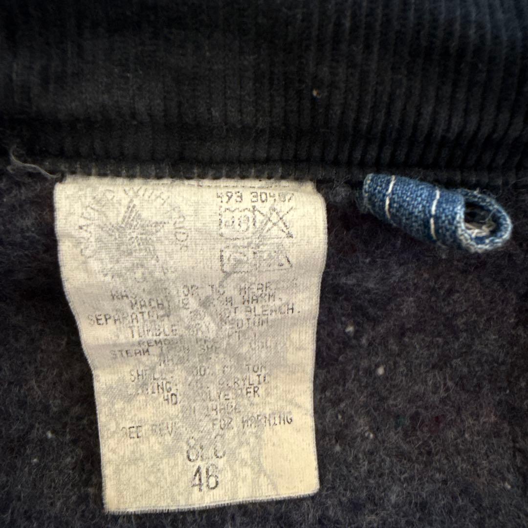 希少 星タグ Carhartt ミシガン チョアコート デニムUSA製 46