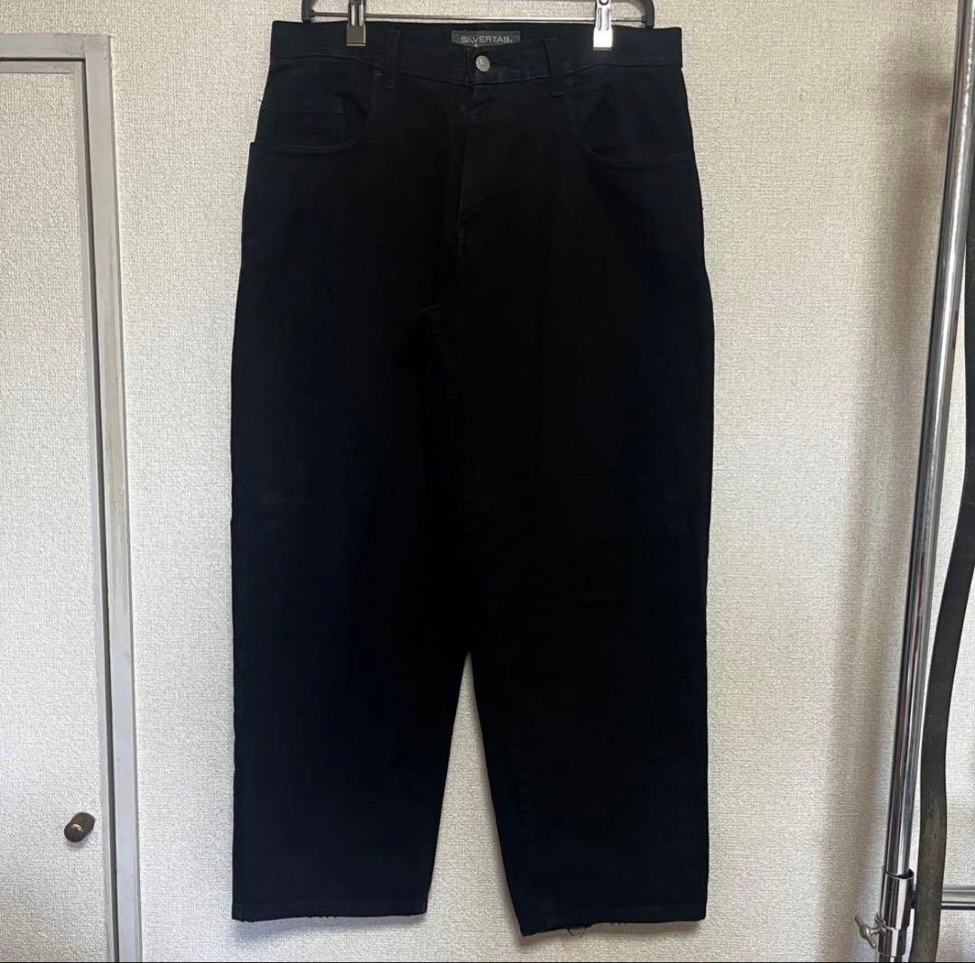 【モーガン蔵人着用】silver tab 90s black denim