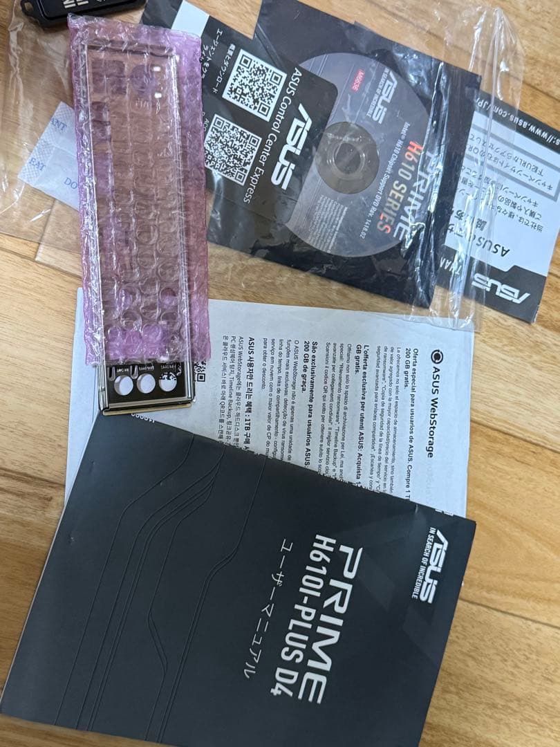 i5-14600KF & ASUS H610I-PLUS D4 ジャンク品