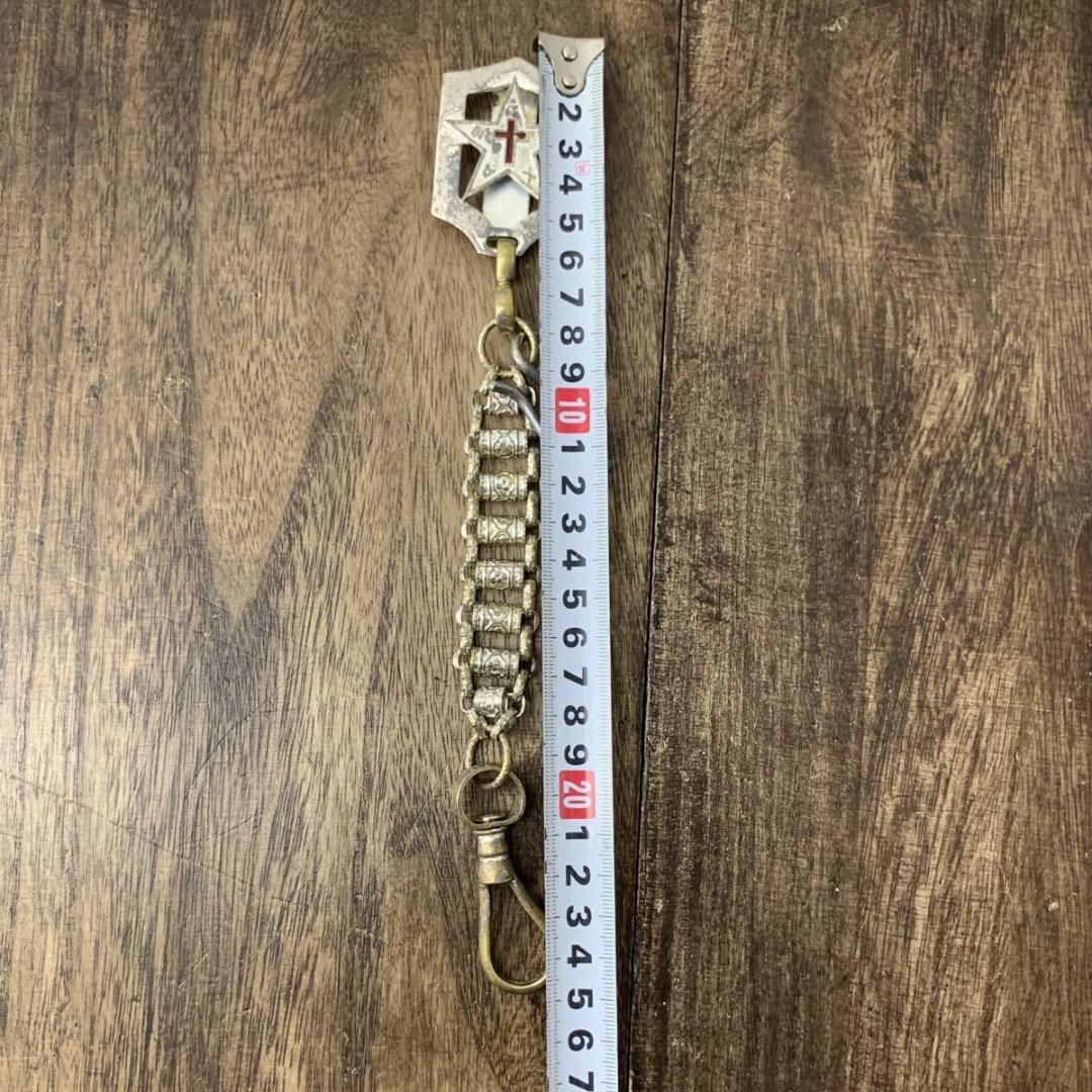 フリーメイソン テンプル騎士団 ソードチェーン ショートタイプウォレットチェーン