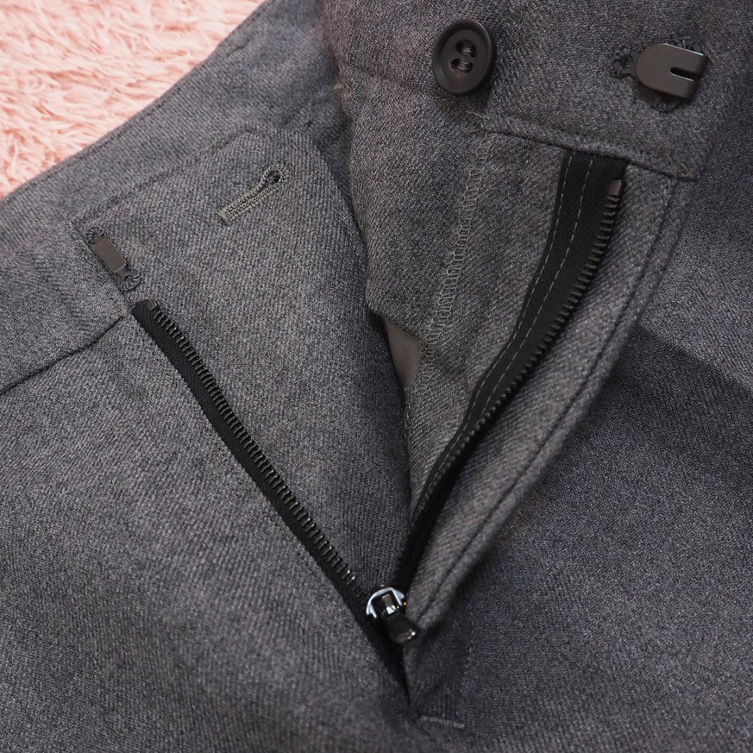 極美品【ato】48/ノーカラードレス セットアップ スーツ/デザイナーズ