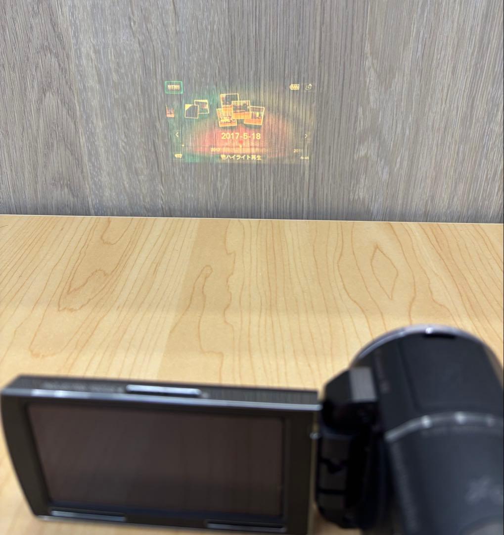 Sony HANDYCAM HDR-PJ590 プロジェクター内蔵 ブラック