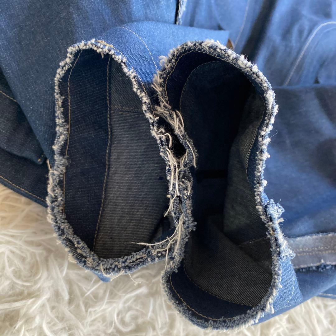 アイレネ(IRENE) 2wayクロップド丈 デニムジャケット