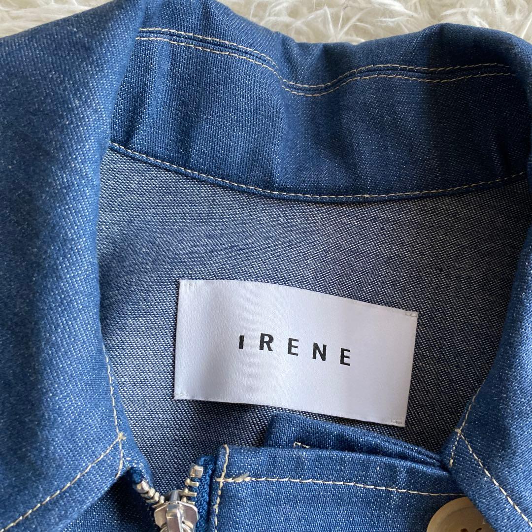 アイレネ(IRENE) 2wayクロップド丈 デニムジャケット