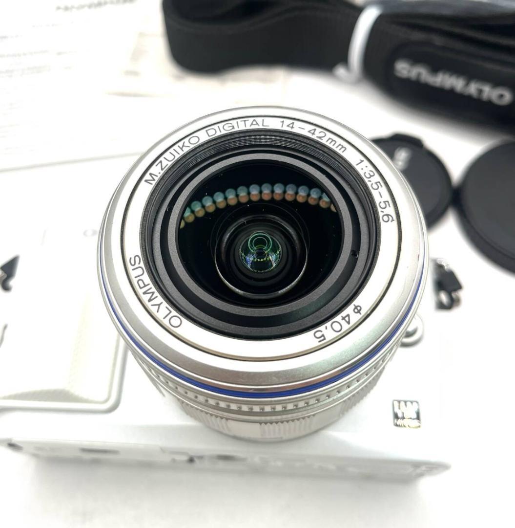 オリンパス E-PL6 ホワイト レンズセット#508293