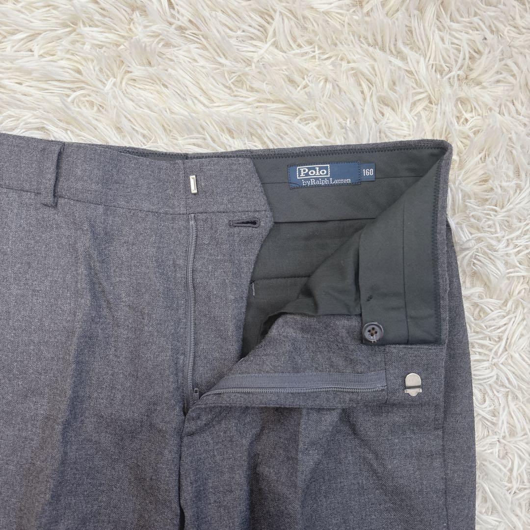 極美品✨️ポロラルフローレン フォーマルスーツ 紺ブレ 金ボタン 160