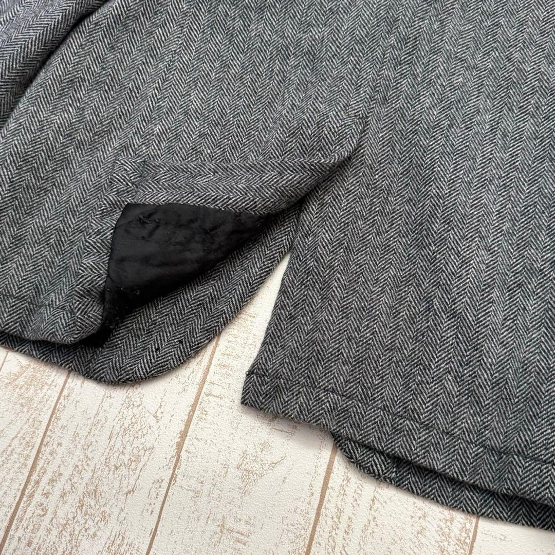 【エンジニアードガーメンツ】ヘリンボーンツイード　ジャケット