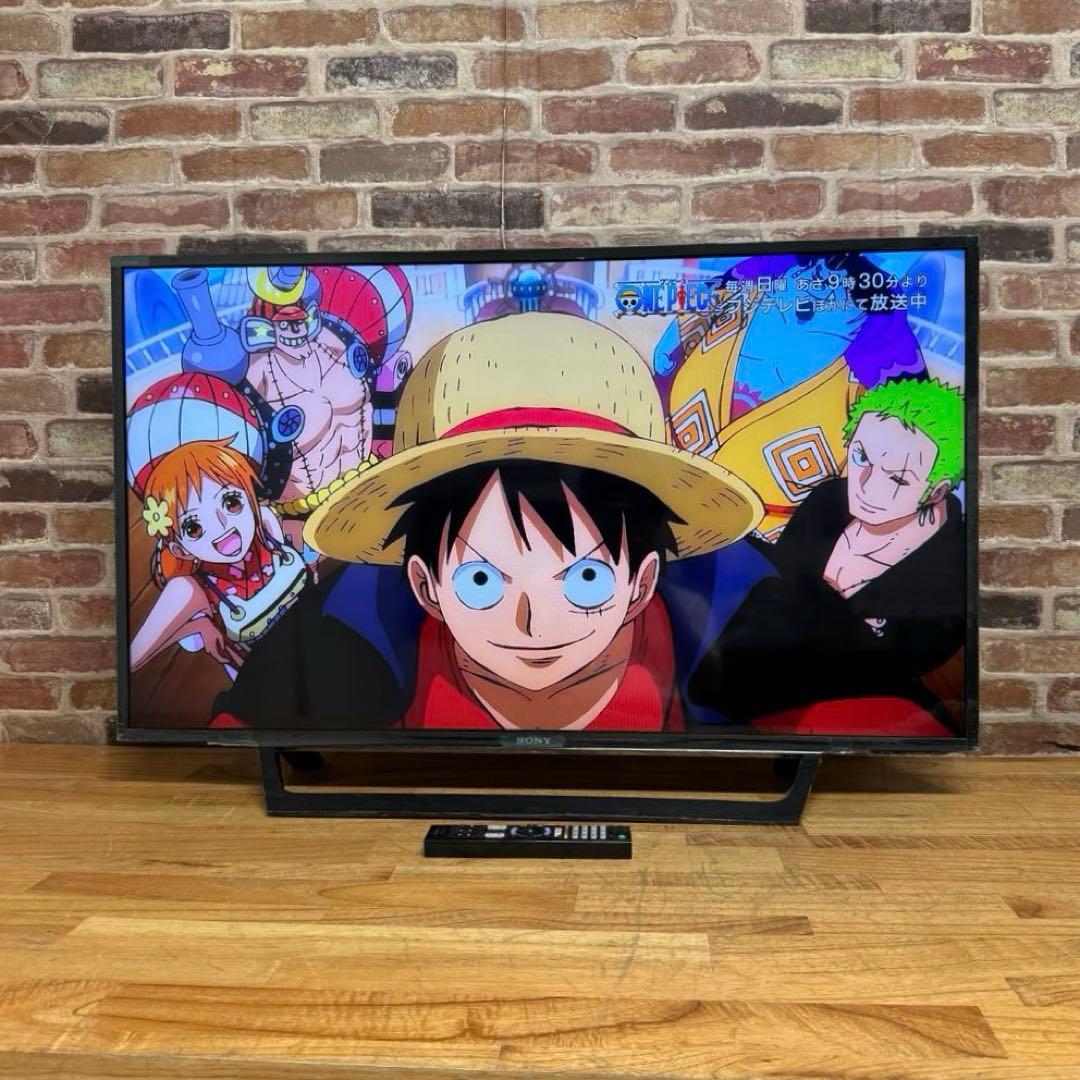 SONY 43V型 液晶テレビ BRAVIA KJ-43W730E 動画アプリ○