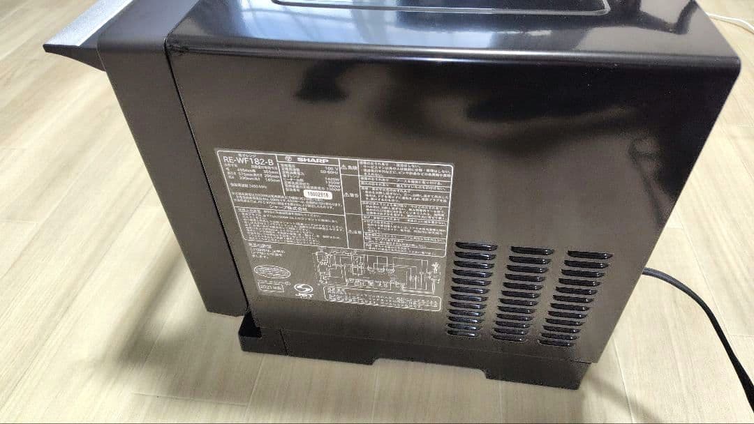 極美品 SHARP RE-WF182-B オーブンレンジ