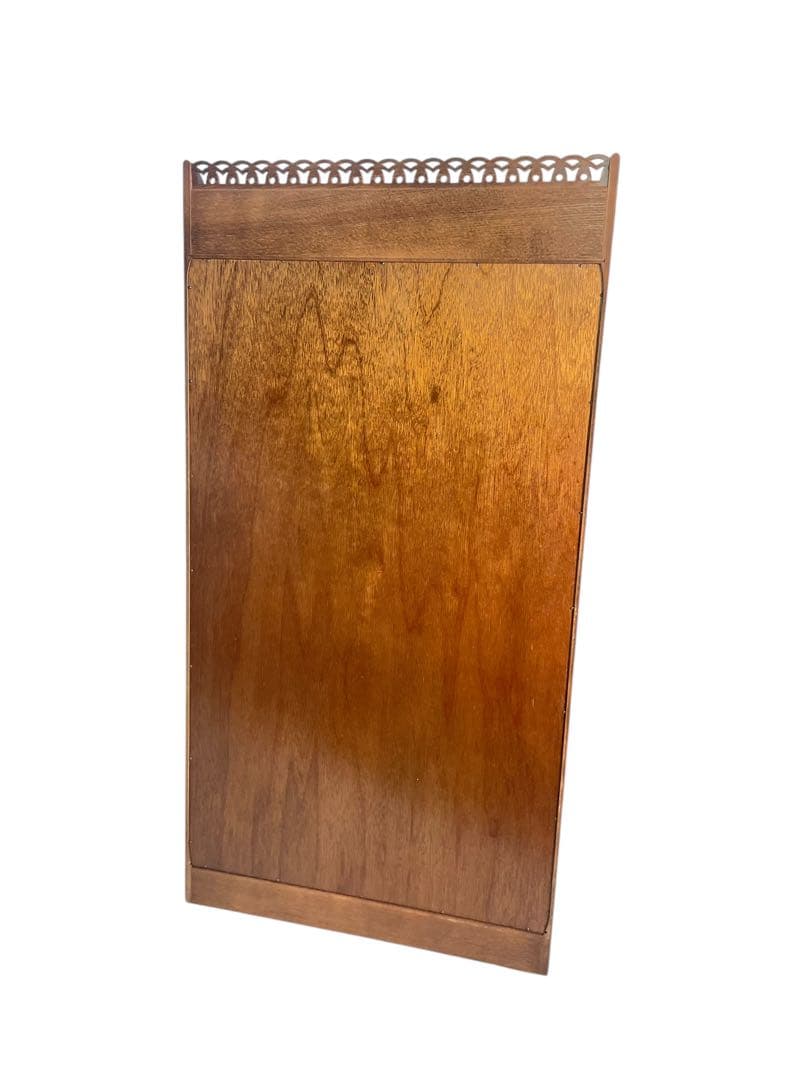 HR578 【美品】パリの雑貨屋　日本製　飾り棚　2枚扉