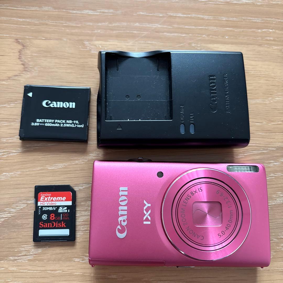 キャノン CANON IXY 110F ピンク　SDカード付き